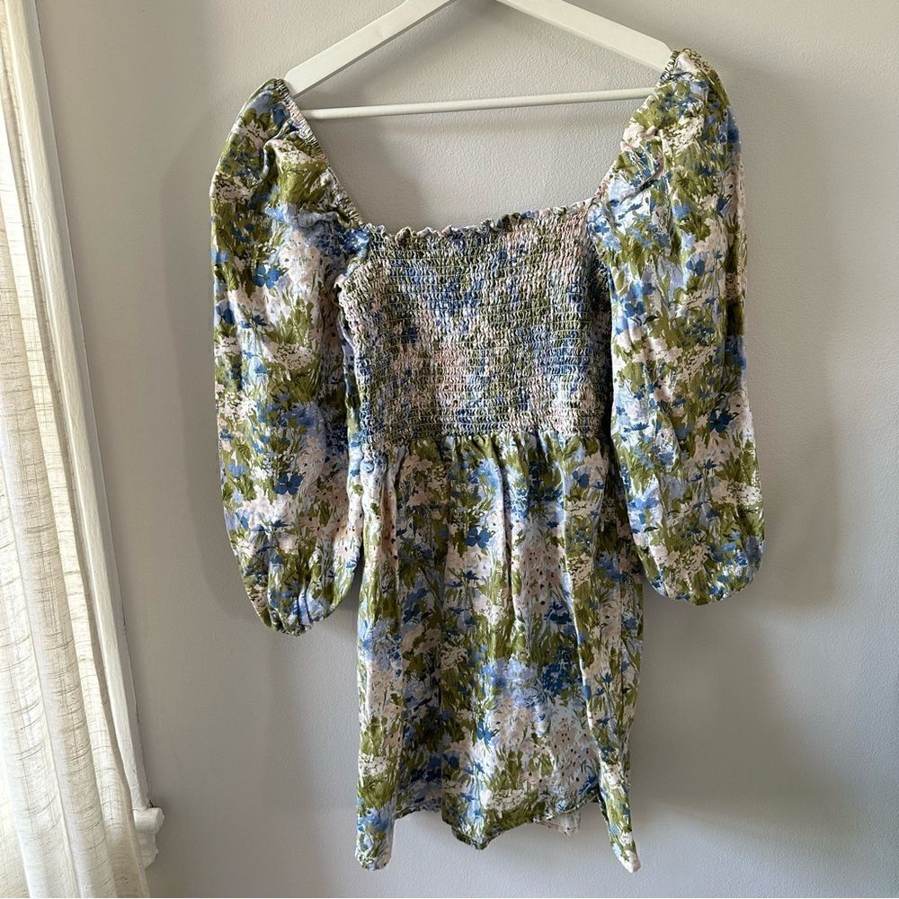 Reformation Greyson Linen Dress - Picture 3 of 6